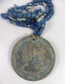ANDREW JOHNSON BRONZE PEACE MEDAL