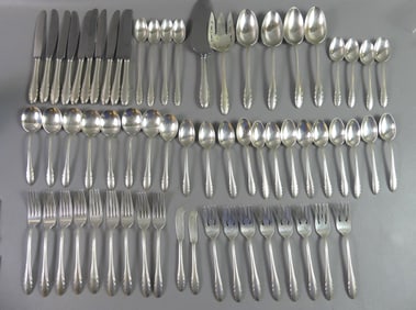 GORHAM LYRIC STERLING FLATWARE SET