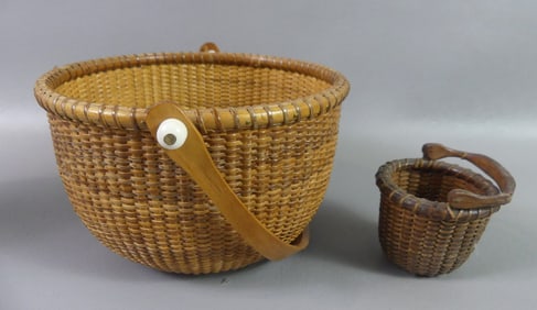 2 NANTUCKET BASKETS