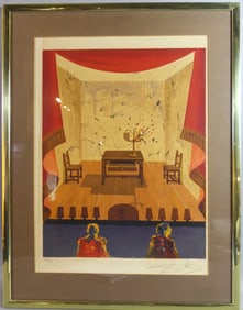 ORIGINAL DALI PRINT - MISERABLE FLAT