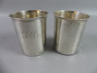 PR. FRENCH SILVER CUPS - LJ BERGER