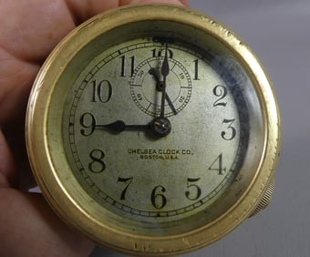 CHELSEA AIRPLANE / AUTO CLOCK