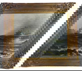 S. MULLHOLLAND SHIP PAINTING