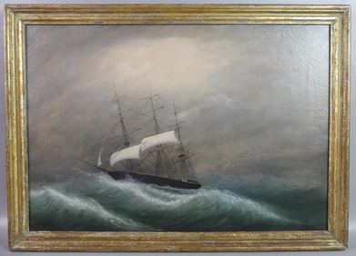 CLEMENT DREW SEASCAPE PAINTING