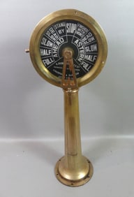 ROBINSON BRASS FLOOR TELEGRAPH