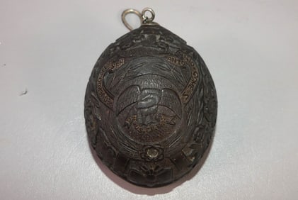 RUM BUGBEAR CUP & SILVER CHAIN