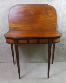 PERIOD NO. SHORE CARD TABLE