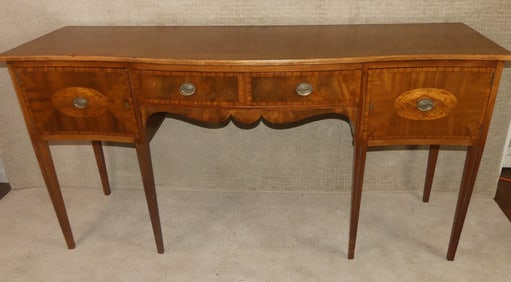 CUSTOM 6 FT HEPPLEWHITE SIDEBOARD