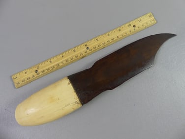 WHALE TOOTH PAGE TURNER KNIFE