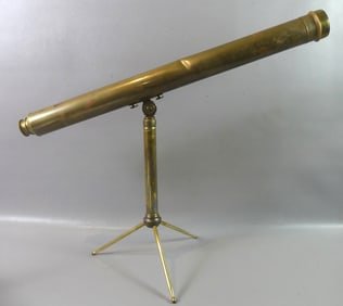 SELSI E. VION FRENCH BRASS TELESCOPE