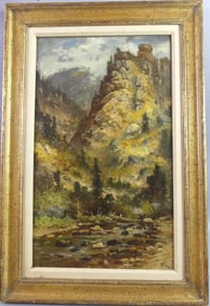 CIRCLE OF THOMAS MORAN - COLORADO PAINTING