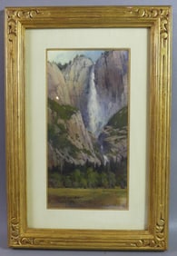 CINDY BROWN AWS WATERFALL PAINTING
