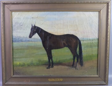 PF EMMONS CHAMPION HORSE PAINTING