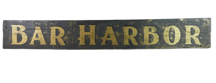 OLD BAR HARBOR SIGN