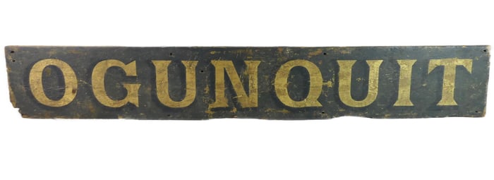 OLD OGUNQUIT SIGN