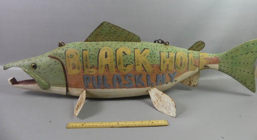 PULASKI NY FISH SIGN