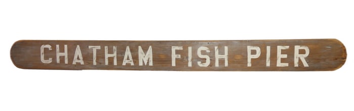 CHATHAM FISH PIER SIGN