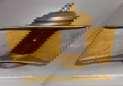 ANTIQUE WING SHIP LANTERN