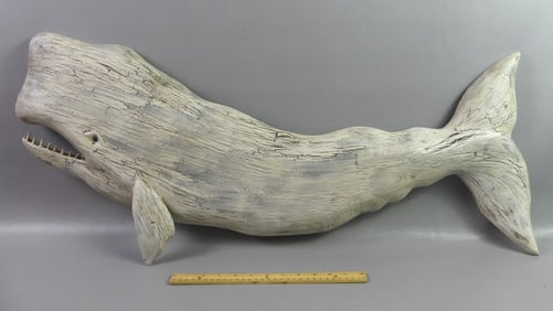 K. BECKENHAUPT WHALE PLAQUE