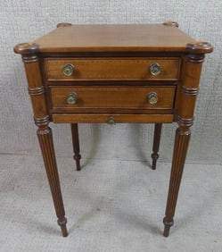 ANTIQUE SHERATON STAND