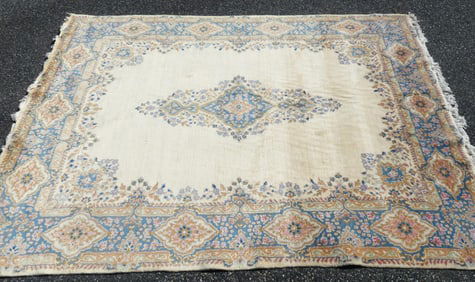 VINTAGE KIRMAN CARPET 8 X 10 FT.