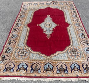 ORIENTAL RED CARPET 7 X 11 FT.
