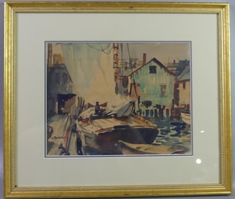 VLAD PAVLOSKY - HARBOR PAINTING