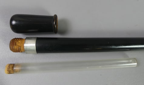 RARE FLASK CANE