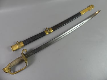 M1852 US NAVAL OFFICERS SWORD