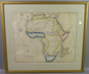 HAND DRAWN AFRICA MAP