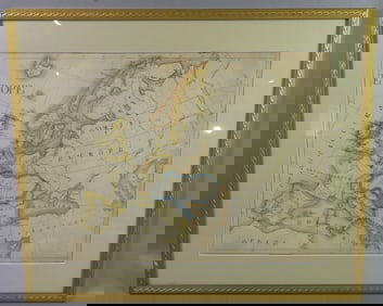 HAND DRAWN EUROPE MAP