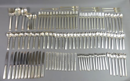 INTERN'L STERLING FLATWARE SET - CONTINENTAL