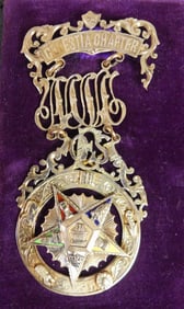 10K GOLD MASONIC JEWEL