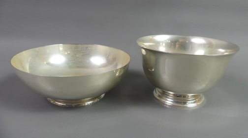 2 TIFFANY STERLING BOWLS