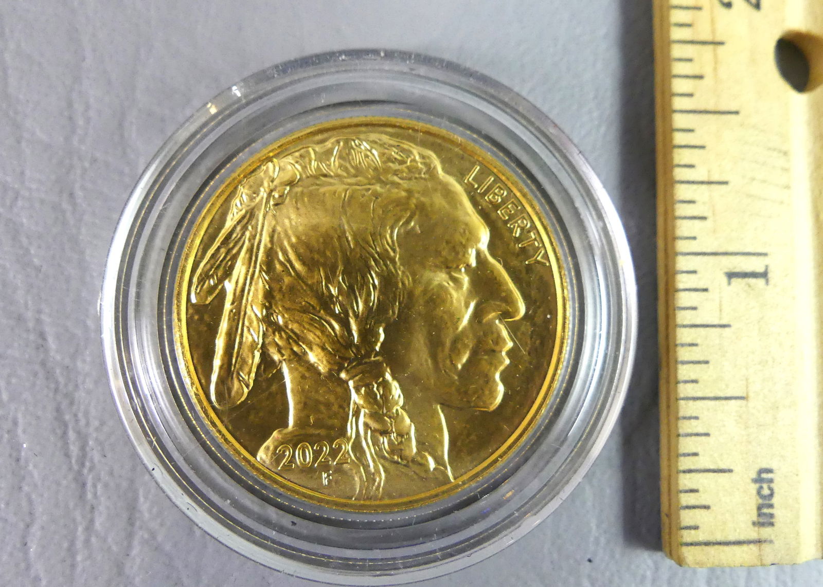 $50 GOLD AMERICAN BUFFALO COIN (1 of 2)