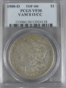 1900-O VAM 8 MORGAN SILVER DOLLAR