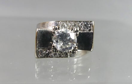 WHITE GOLD & 3/4 CT. DIAMOND RING