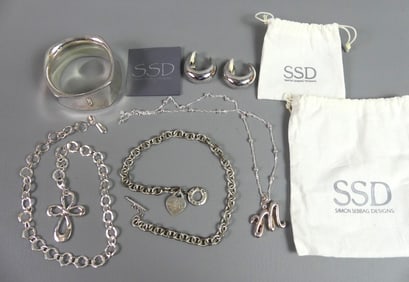 TIFFANY & SIMON SEEBAG STERLING JEWELRY