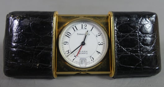 TIFFANY & CO. TRAVEL CLOCK