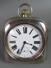 STERLING CASED ENGLISH POCKET WATCH