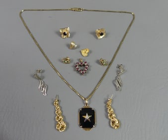 LOT 14K ASSORTED JEWELRY