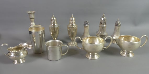 11 PCS STERLING SILVER