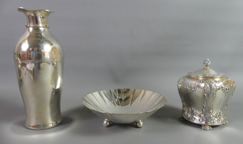 SHIEBLER & TIFFANY STERLING ITEMS