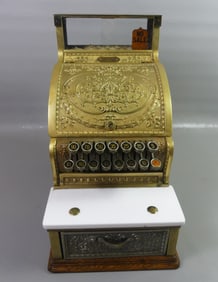 BRONZE NATIONAL CASH REGISTER #313