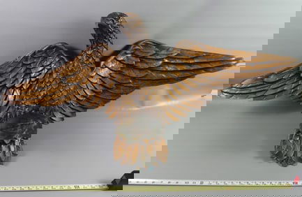 LARGE ANTIQUE COPPER EAGLE
