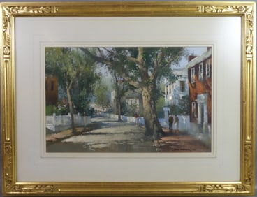 TOM NICHOLAS NA - NANTUCKET STREET SCENE
