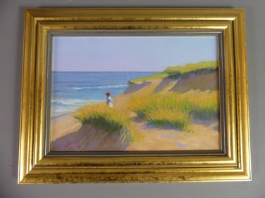 RUTH HOGAN - NANTUCKET BEACH PAINTING