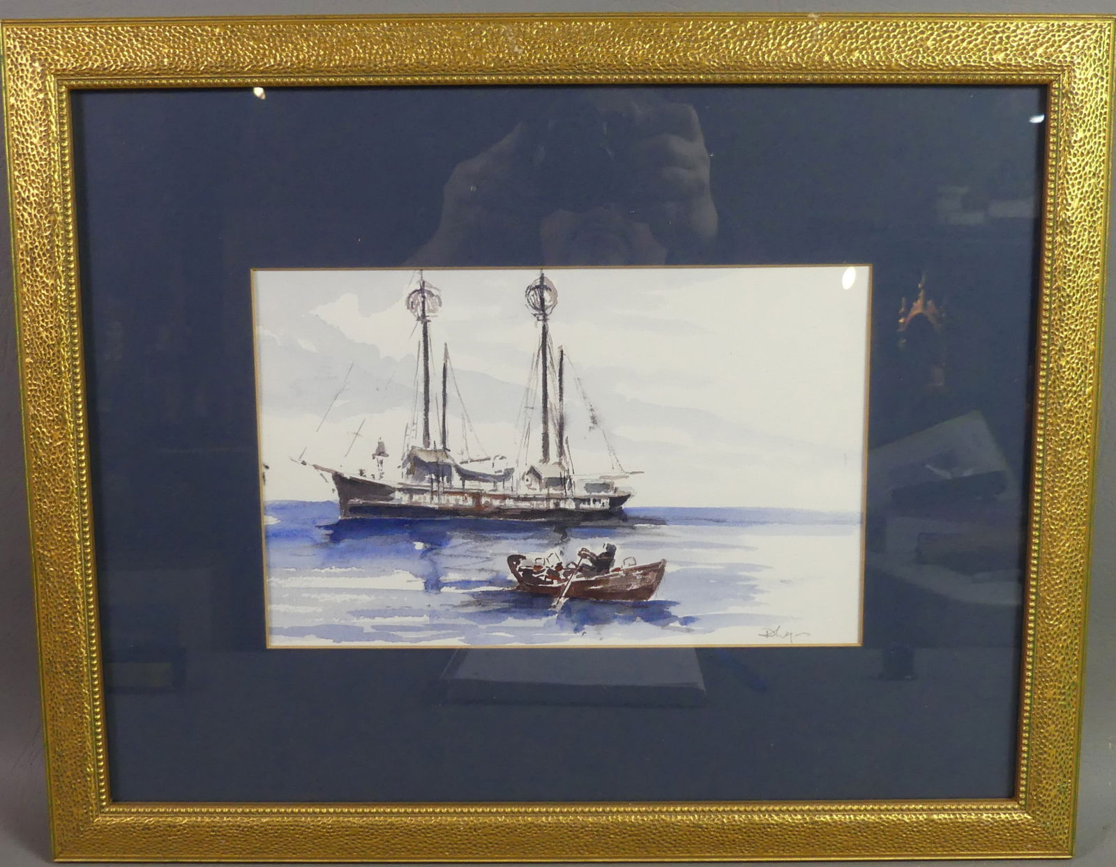 DAVID LAZARUS - NAUTICAL PAINTING (1 of 2)