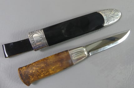 DAVID ANDERSEN KNIFE IN SHEATH