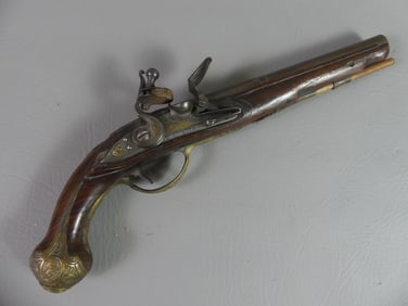 ITALIAN FLINTLOCK PISTOL BY G. LUGGIA